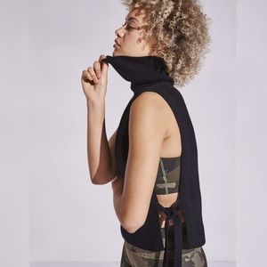 🚫SOLD🚫Athelta turtleneck tie up sweater tank